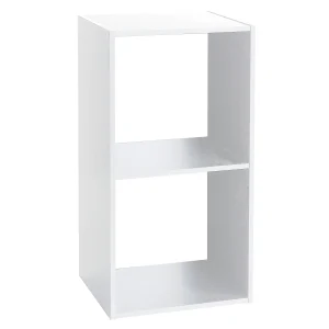 5Five Boekenkast 2-Vaks 34,5x32x67,6cm - Wit