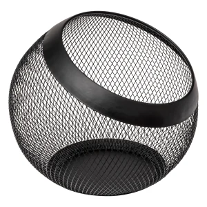 5Five Espresso capsulehouder - Ø24xH21cm - Zwart