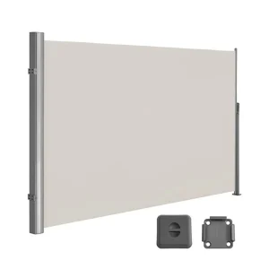 Windscherm Aluminium 180 x 300 Beige