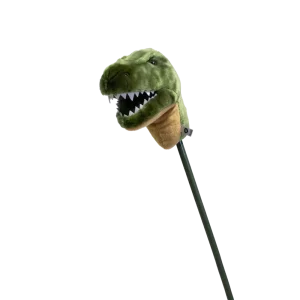 Wild & Soft Stokdiertje T-Rex - Groen